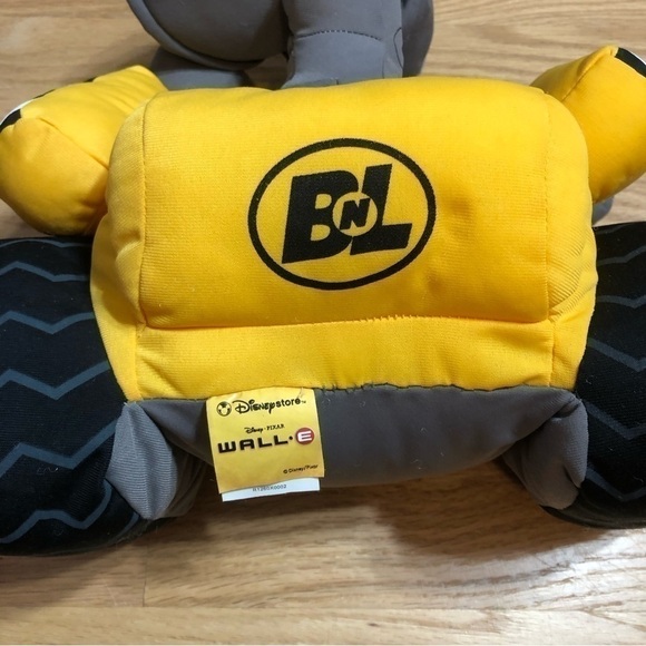Disney Wall-E Plush Robot Kids Toy Yellow Gray - Picture 7 of 10